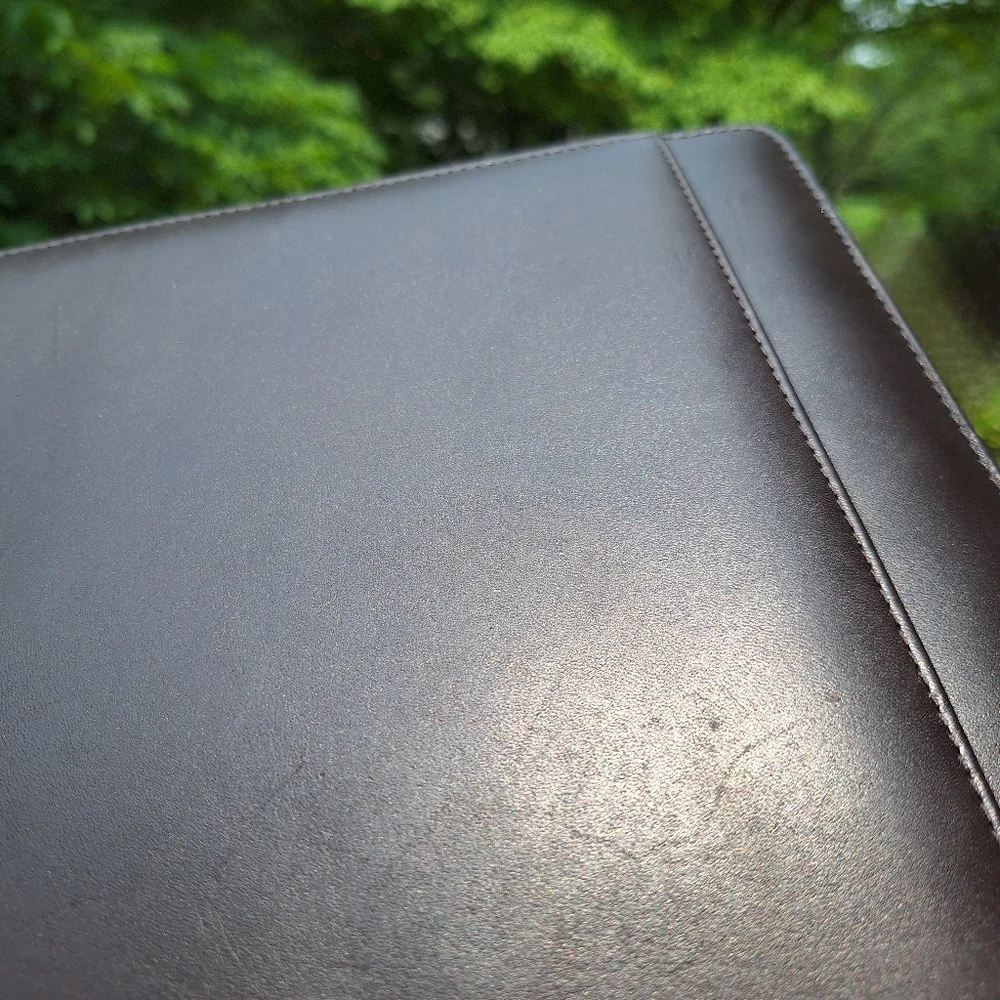 Genuine Leather Day Planner Journal Notebook Holder Folder Portfolio Daytimer